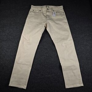 Todd Snyder Slim Fit Stretch 5-Pocket Chino Canvas Pants Cream Men's 31x30 NWT